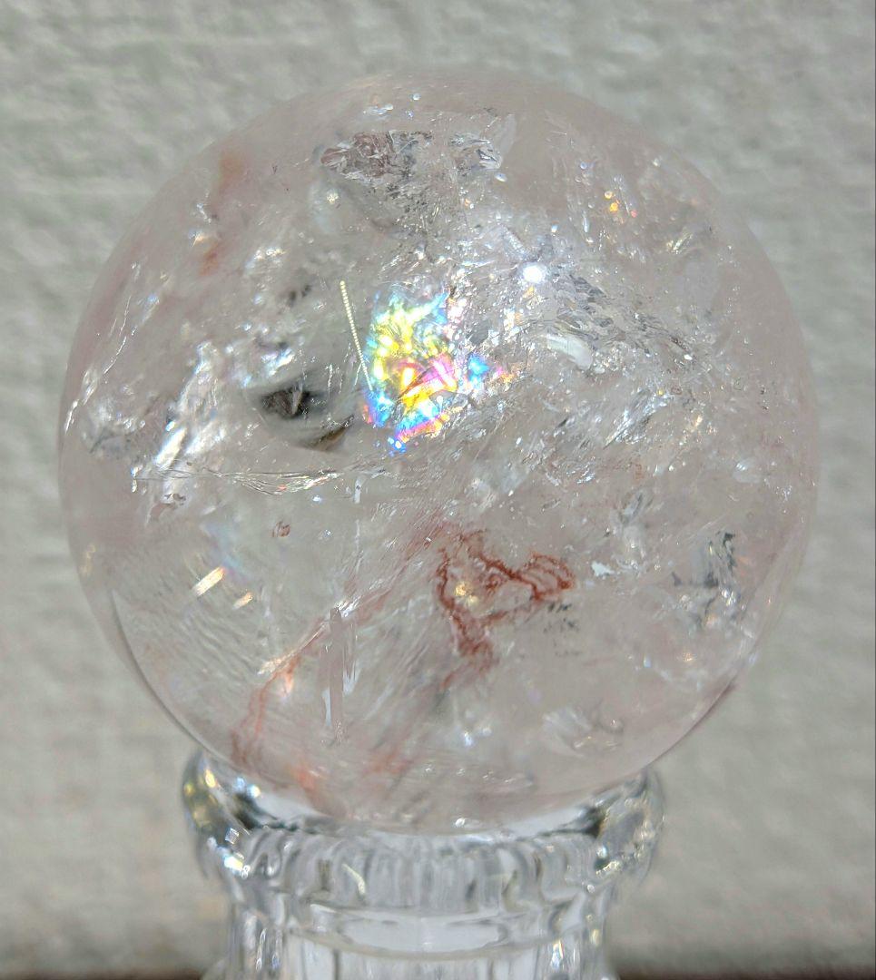 【高品質】ピンクアゼツライト⑥スフィア　大玉5.5cm　丸玉　置物　新入荷❣️