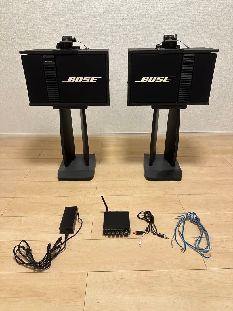 BOSE ボーズ 301MMII アンプ、スピーカースタンド、天吊り金具セット