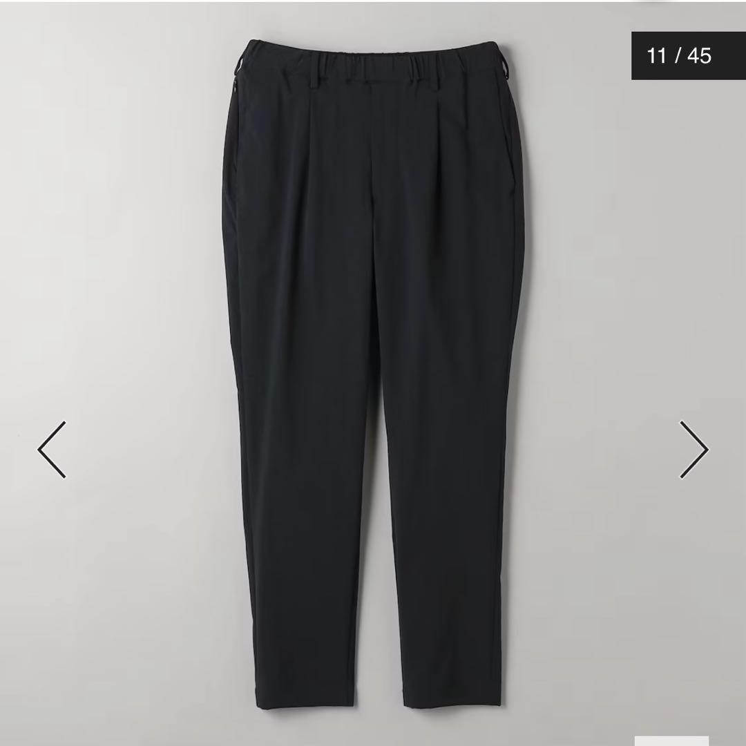 360°MASTER 1プリーツ テーパード イージーパンツ 新品