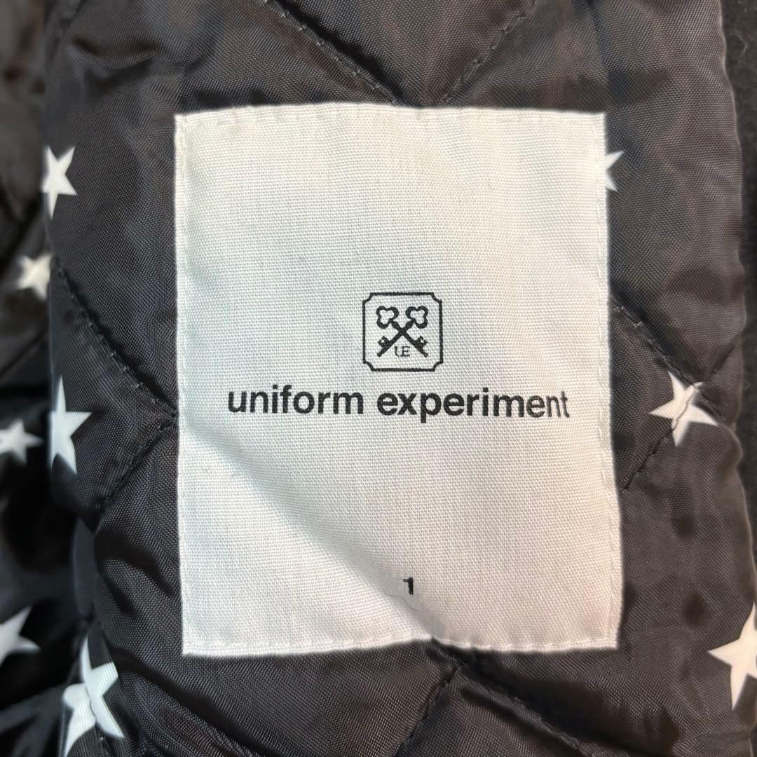 【美品】 uniform experiment ピーコート サイズ1 ブラック