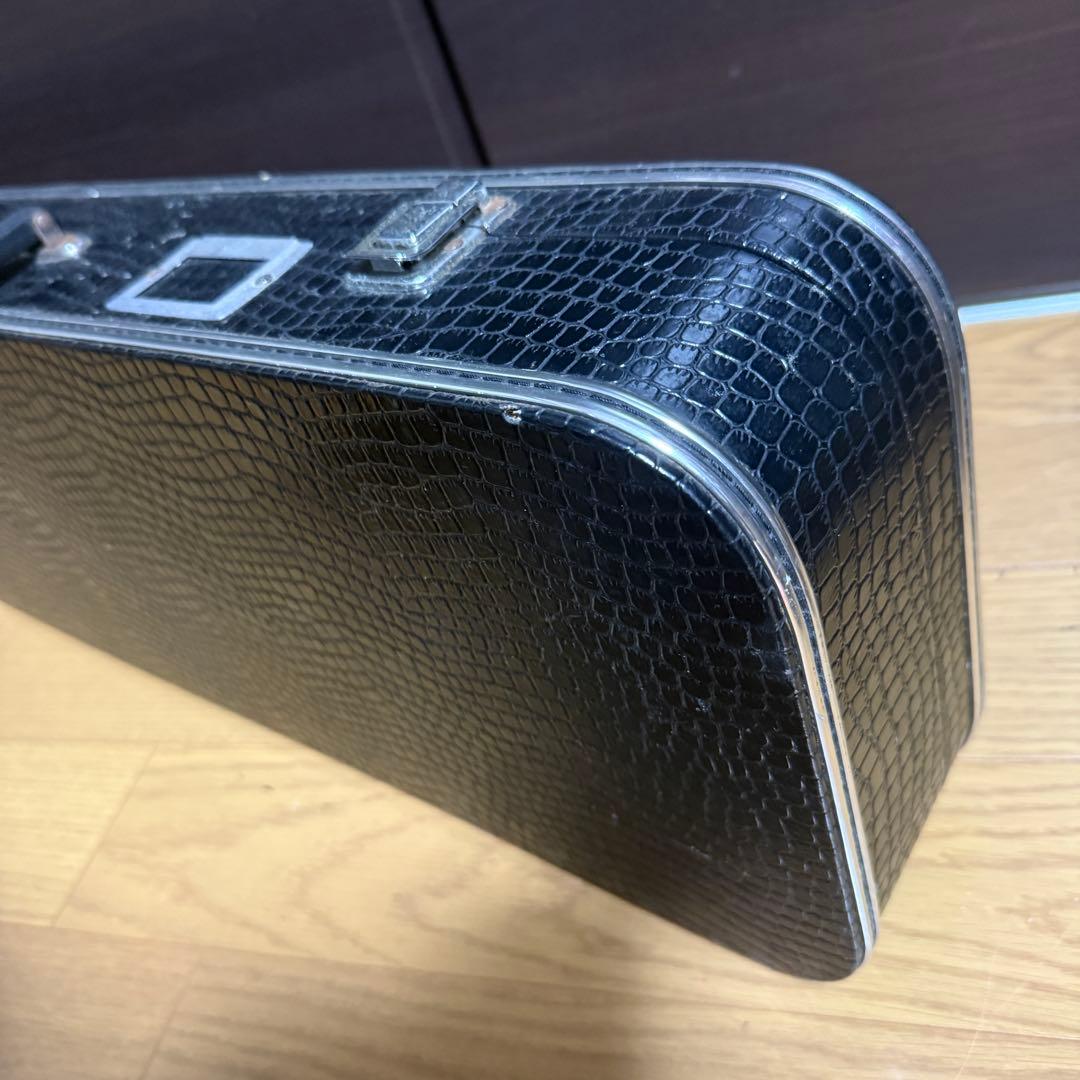 三線 沖縄 人工皮張り ハードケース付き 和楽器 民謡楽器 沖縄三線 沖縄民謡