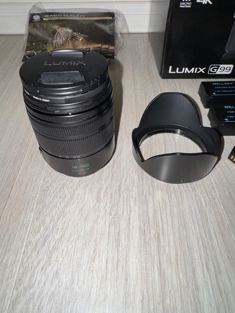 即購入OK【美品】 LUMIX G99H 14-140レンズセット