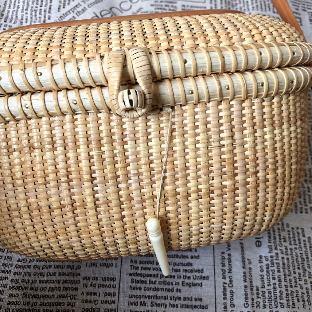 ハンドメイド ピクニックバスケット