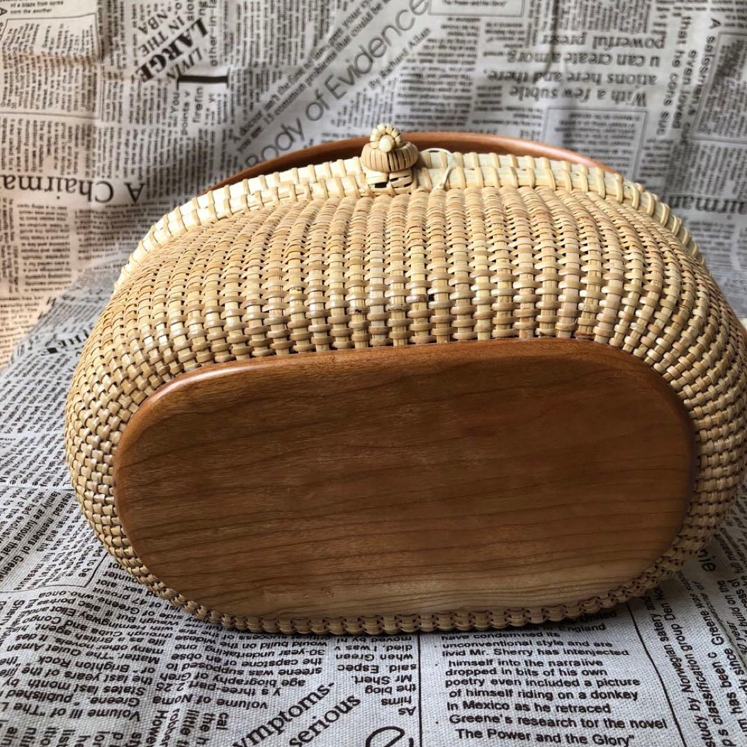 ハンドメイド ピクニックバスケット