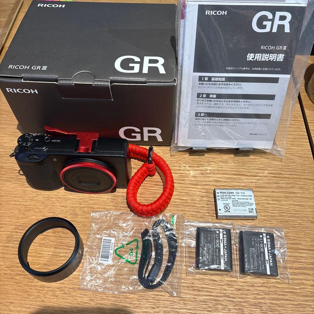【美品】RICOH GR III【3136回】