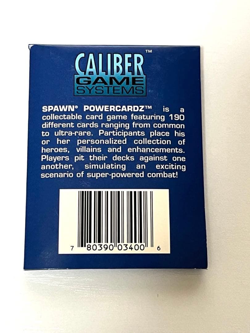 SPAWN CARDS BOX シュリンク未開封 エポック社 1998 オマケ付