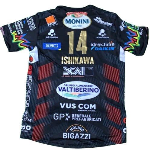 石川祐希　ペルージャ　ユニフォーム　24-25　黒　Lサイズ