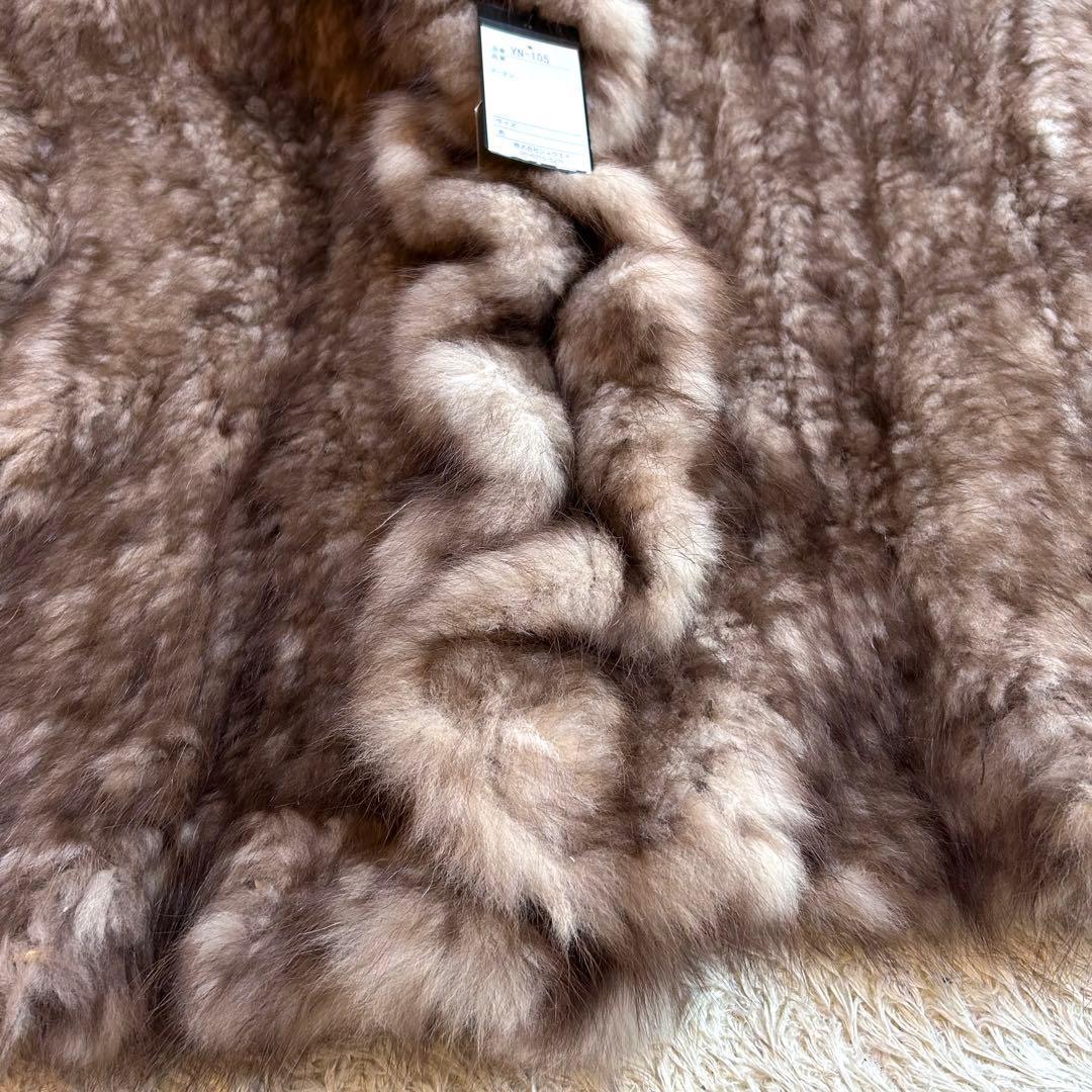 【セーブル本毛皮✨️新品タグ付き】 定価25万 マーテン カナディアン 高級毛皮