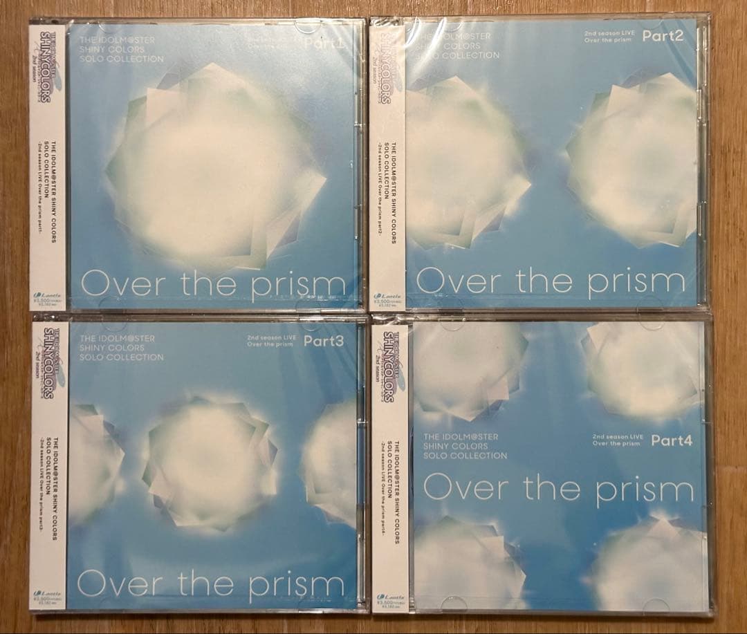 シャニマス　シャニアニ2ndライブ　ソロコレCD 4枚(開封済み)