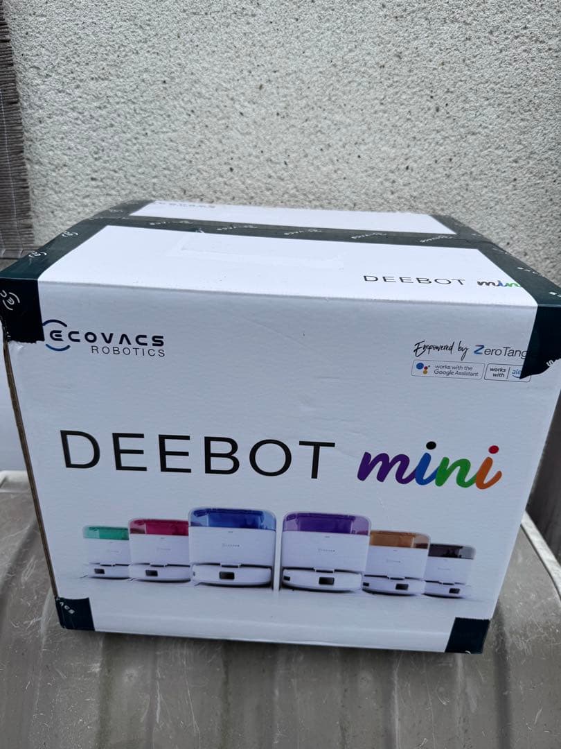 ECOVACS エコバックス DEEBOT mini ロボット掃除機 水拭き両用