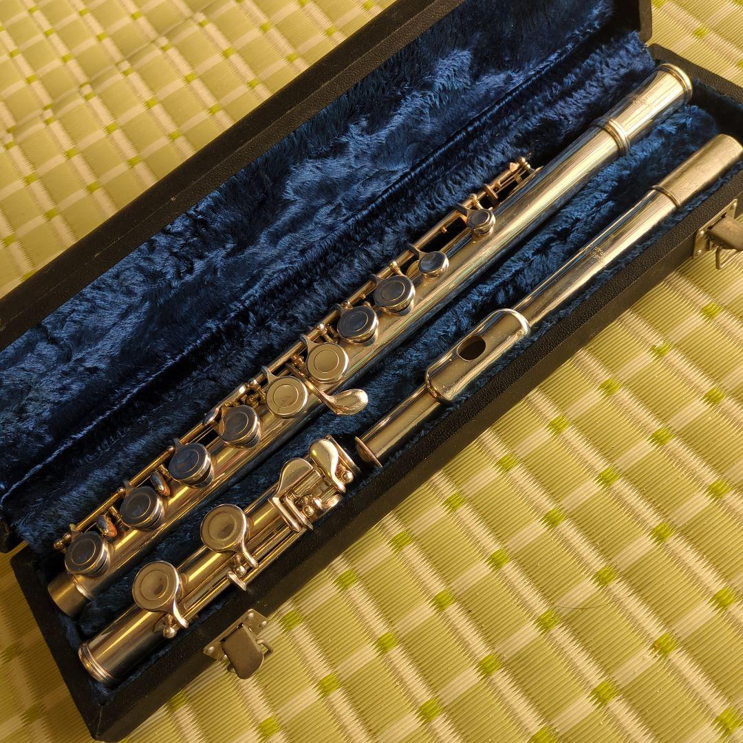 希少Paris Augusteフルート本体 ケース付き Parisの刻印