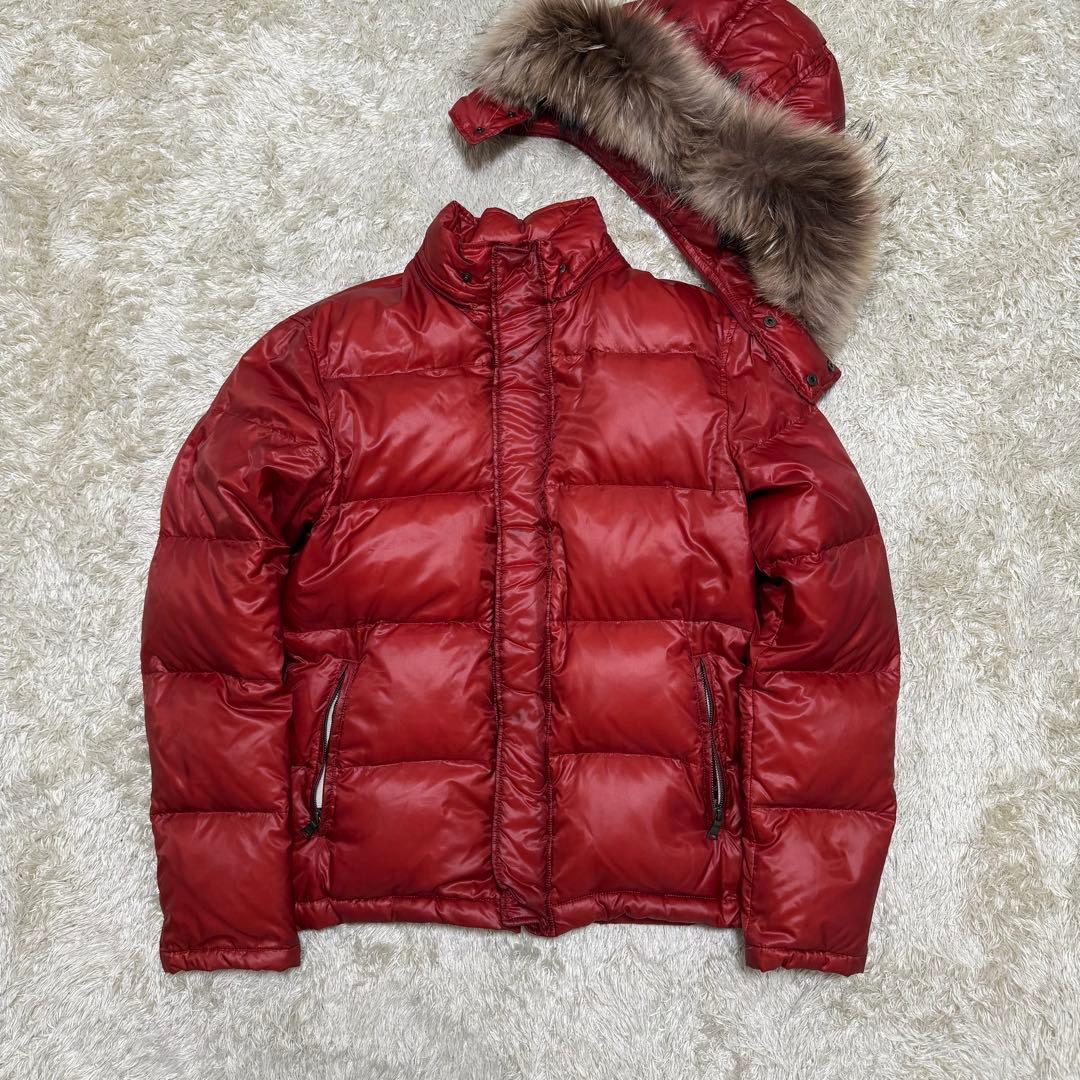 美品✨ ポールスミスコレクション　ファーダウン　2way 光沢　y2k