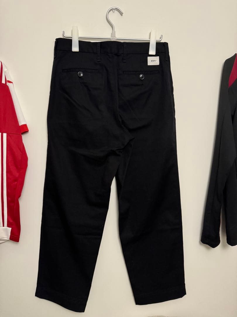 WTAPS ブラック チノパン ワークパンツ　Mサイズ　02