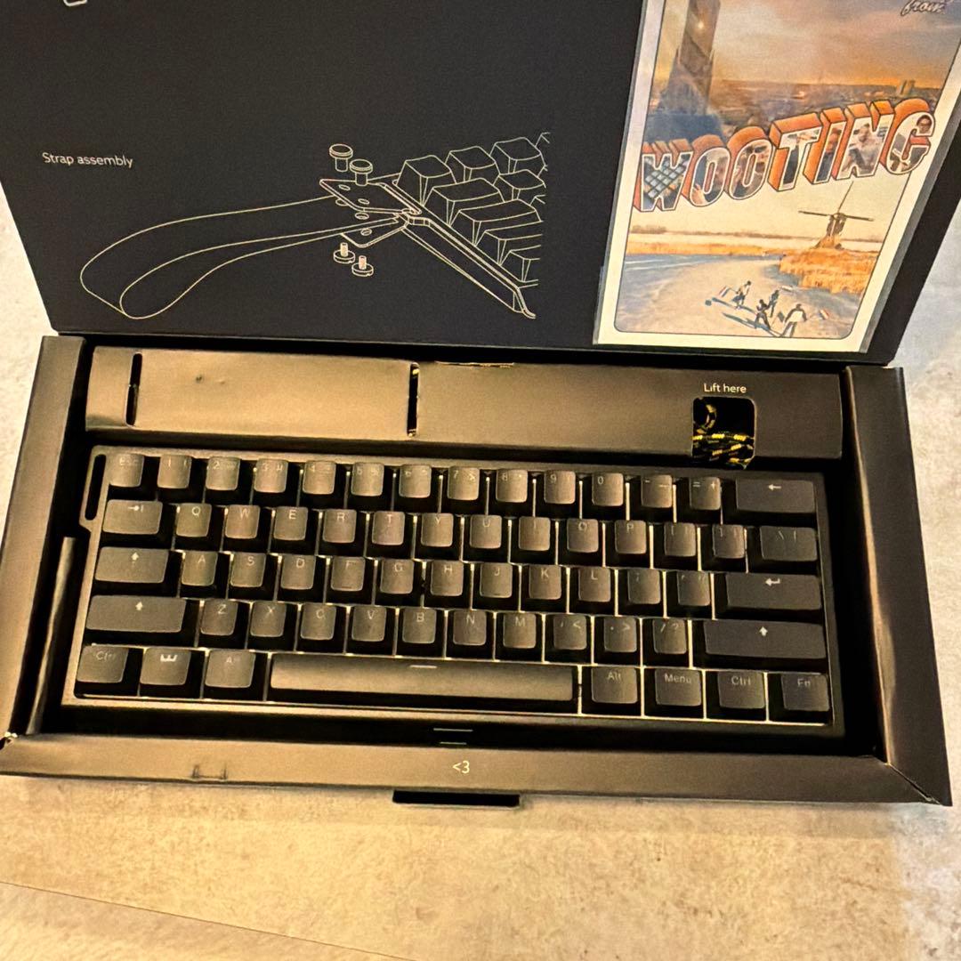 キーボード wooting 60he+