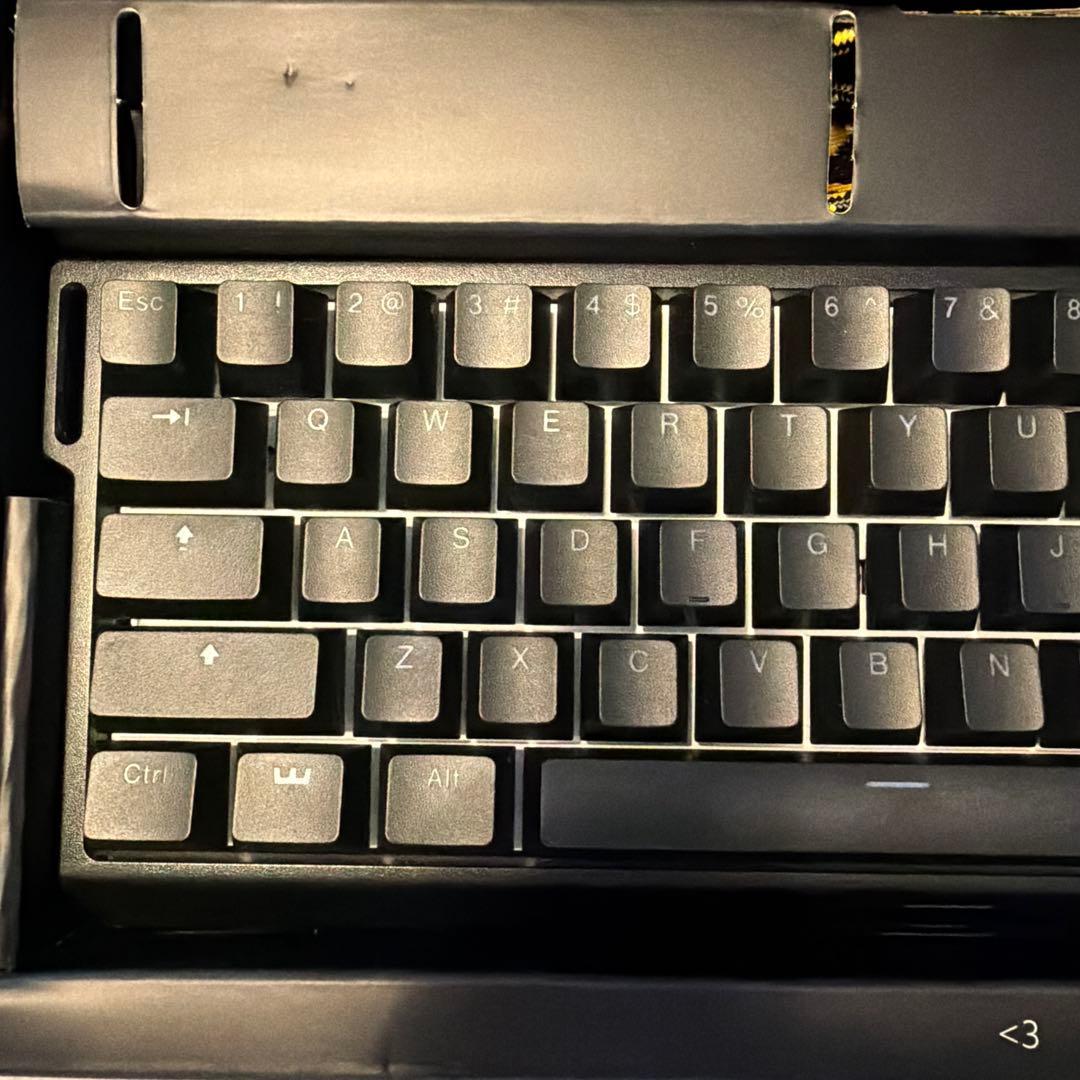 キーボード wooting 60he+