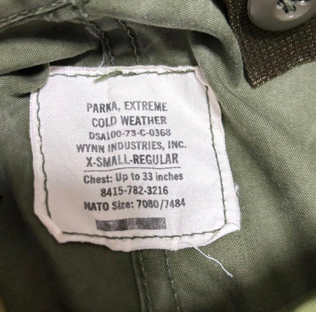 70's M65 フィッシュテールパーカー フルセット XS-R