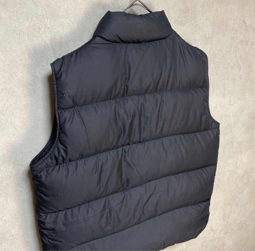古着 90s エルエルビーン ブラック 黒 ダウン ベスト