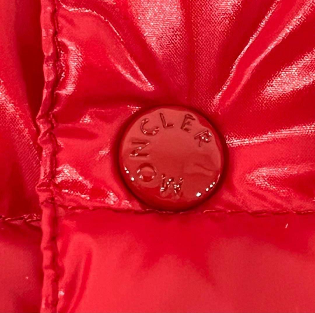 c853 新品　希少　モンクレール　3A BERNARD ダウンベスト　レッド