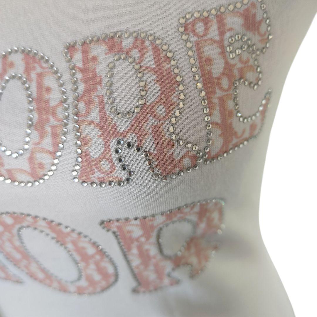【美品クリスチャンディオール　J'ADORE DIOR Tシャツトロッターピンク