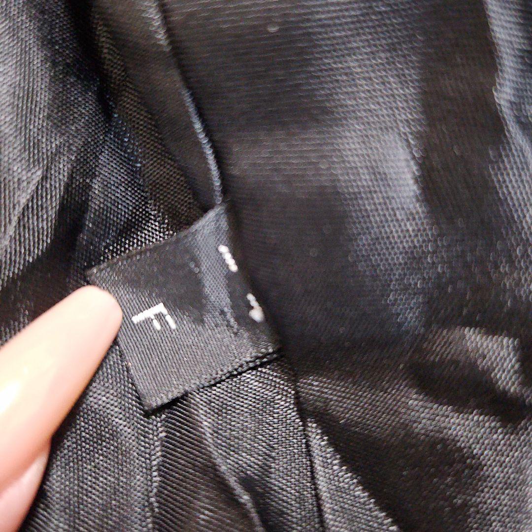 【SAGA MINK】 銀タグ 毛皮 ロングコート シェアードミンク ブラック