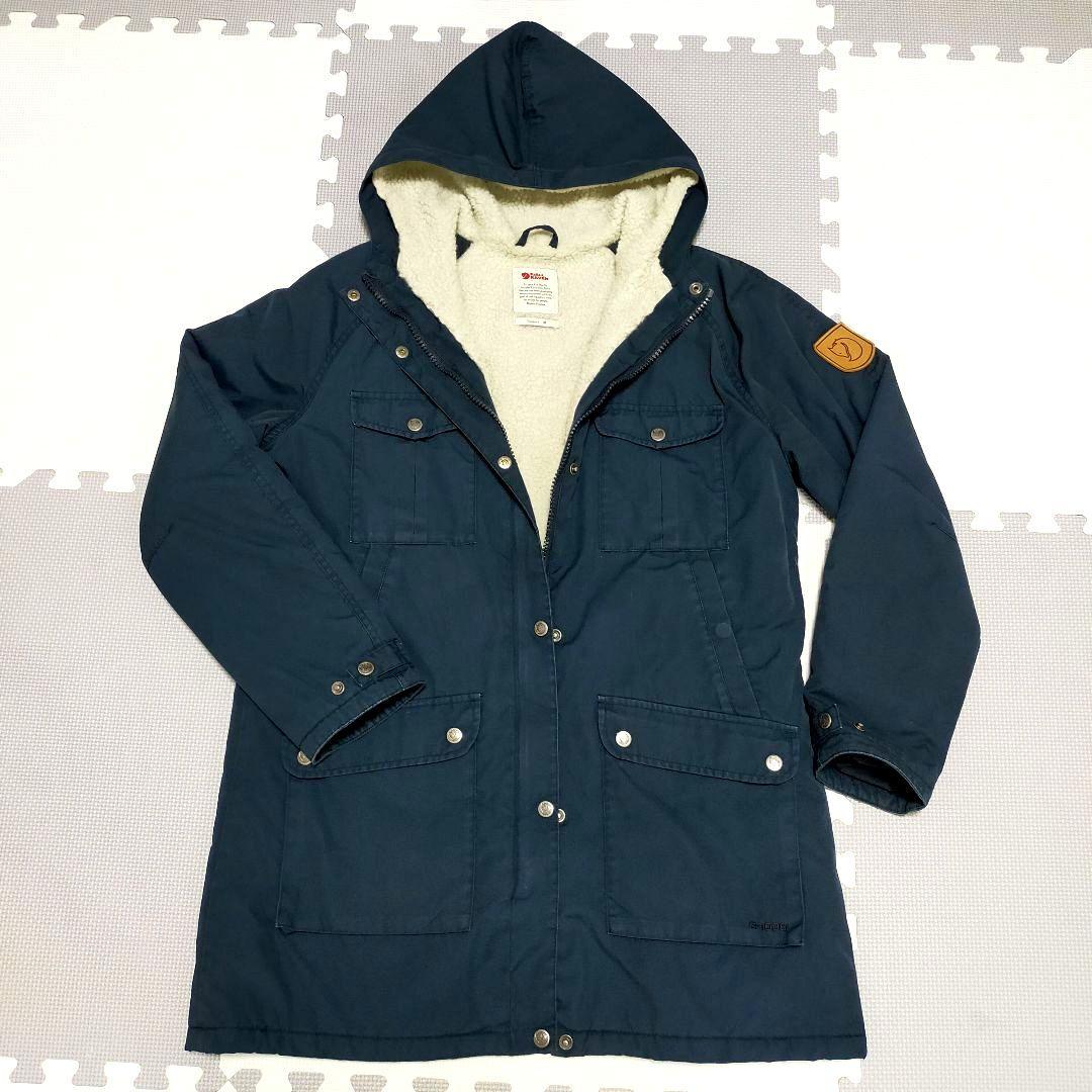 フェールラーベン グリーンランド ウィンターコート レディース　ネイビー