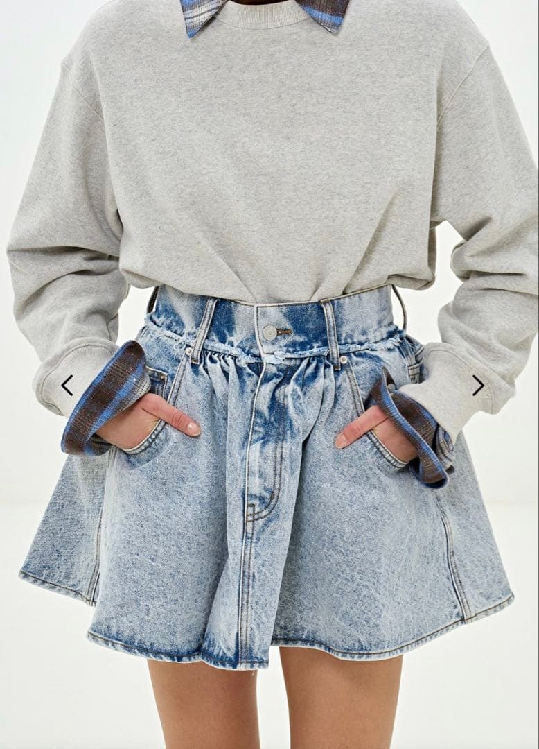 スカート Olympia Denim Skirt the toe