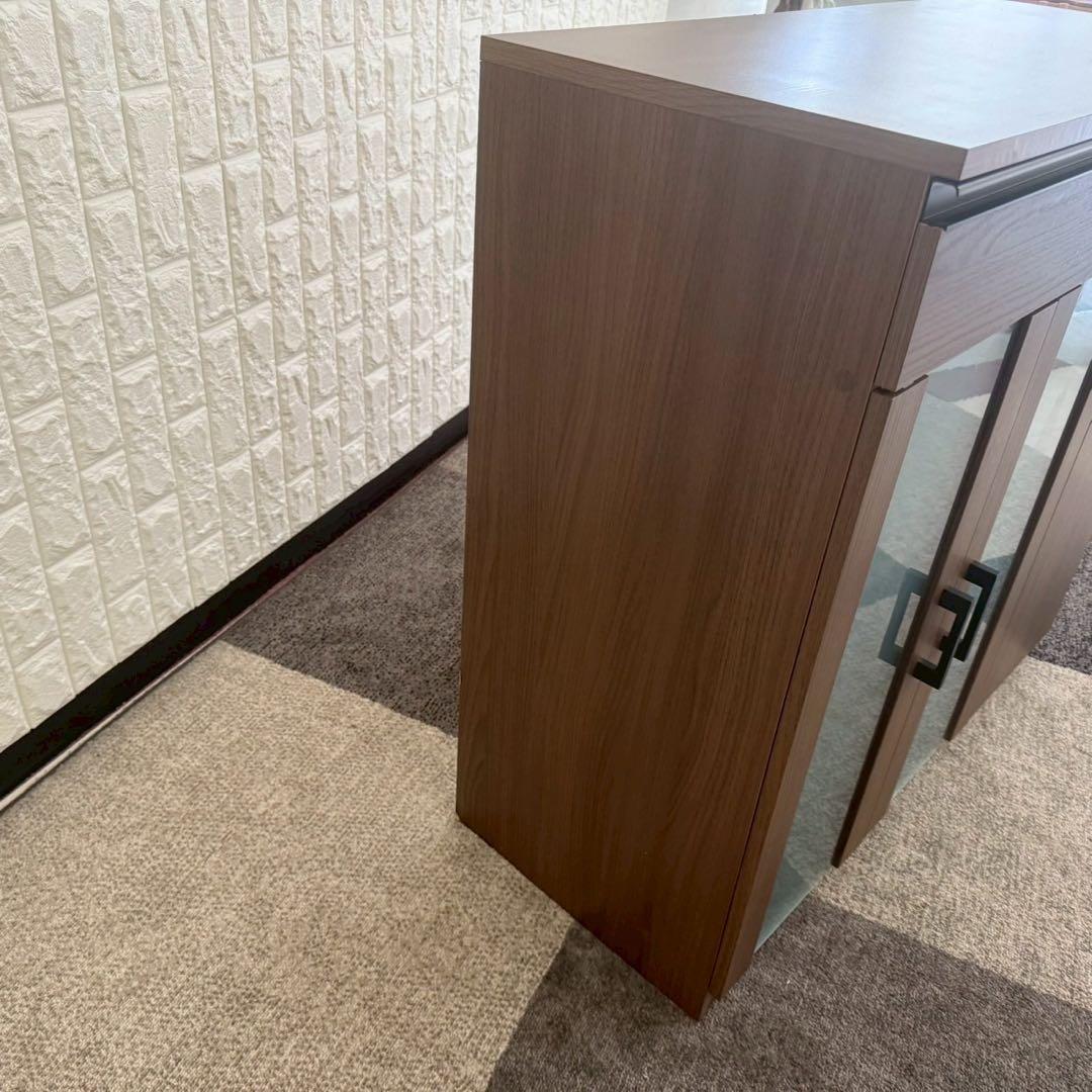 奈緒 ✨ニトリ　キャビネット　フォルムN ブラウン　美品