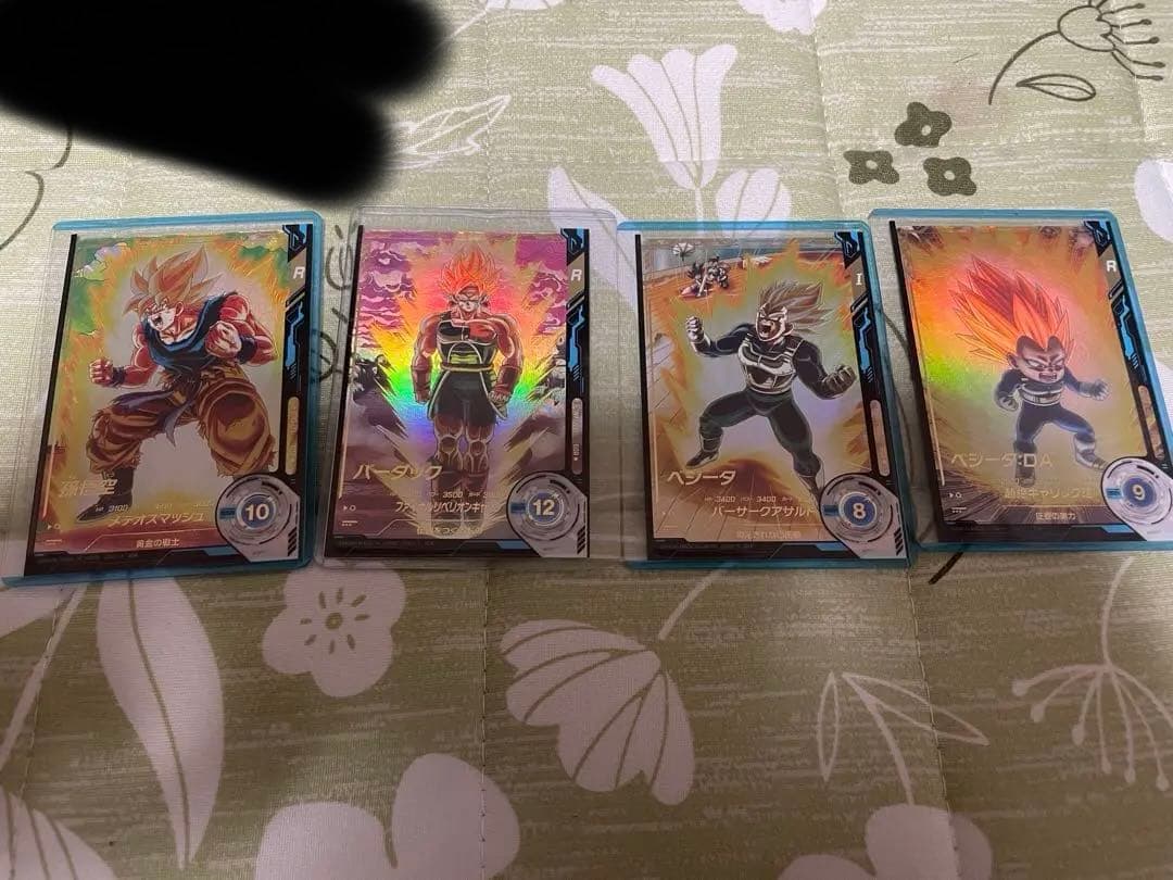 ドラゴンボール ダイバーズ　パラレル4枚セット