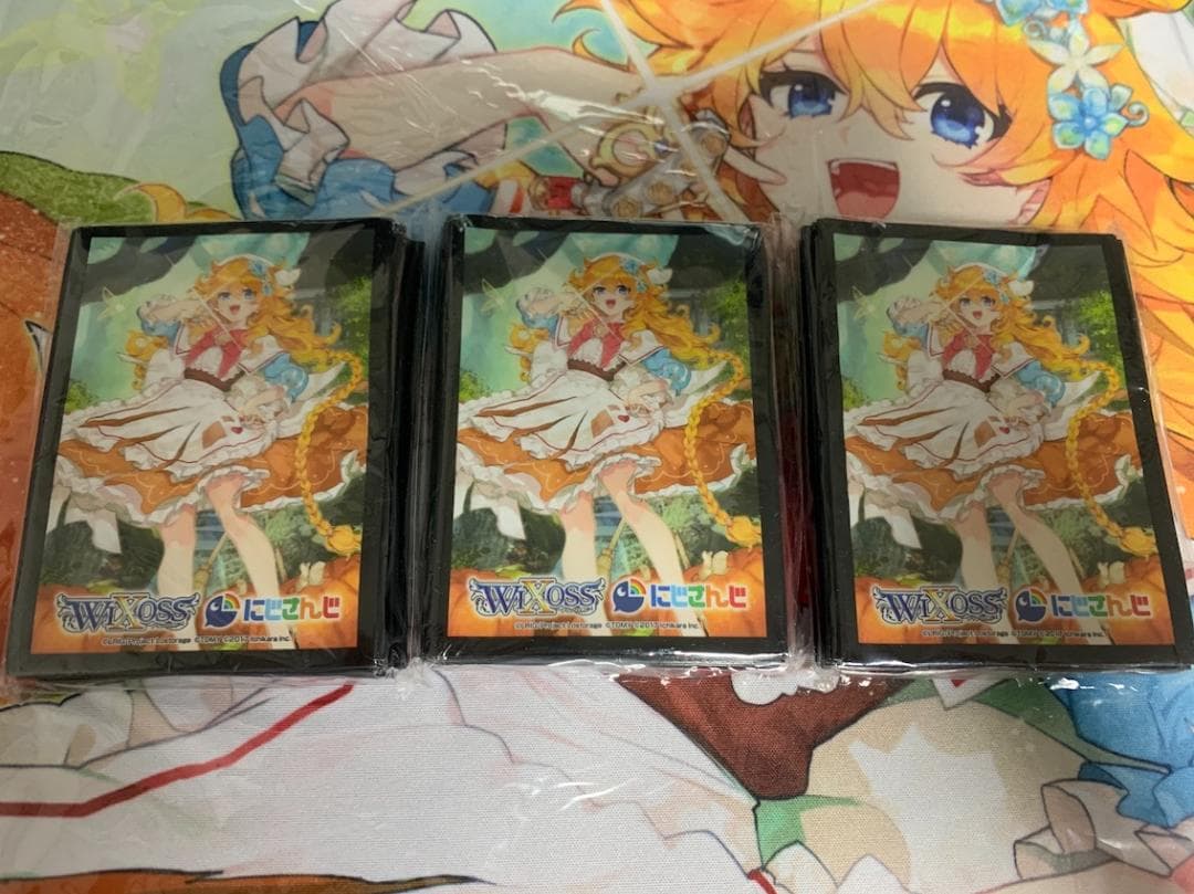 にじさんじ WIXOSS 御伽原江良 スリーブ ３個セット 3/24まで値下げ！