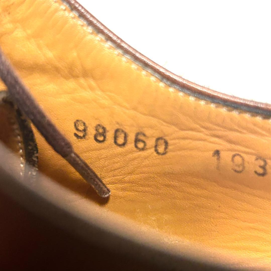 ジャランスリウァヤ　革靴　ブラウン　ストレートチップ　　内羽根　27.5cm