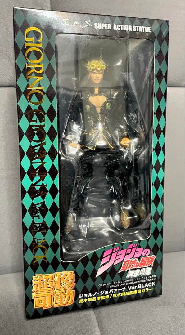 超像可動ジョジョの奇妙な冒険第五部 ジョルノ・ジョバァーナ Ver.BLACK