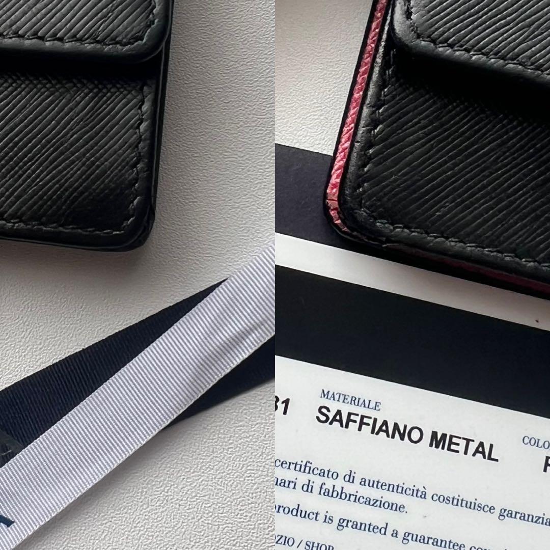 209 美品 PRADA プラダ カードケース 名刺入れ 財布