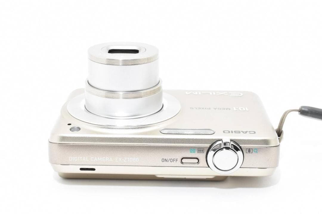 極美品 カシオ　CASIO EXILIM EX-Z1080 ゴールド ＃A340