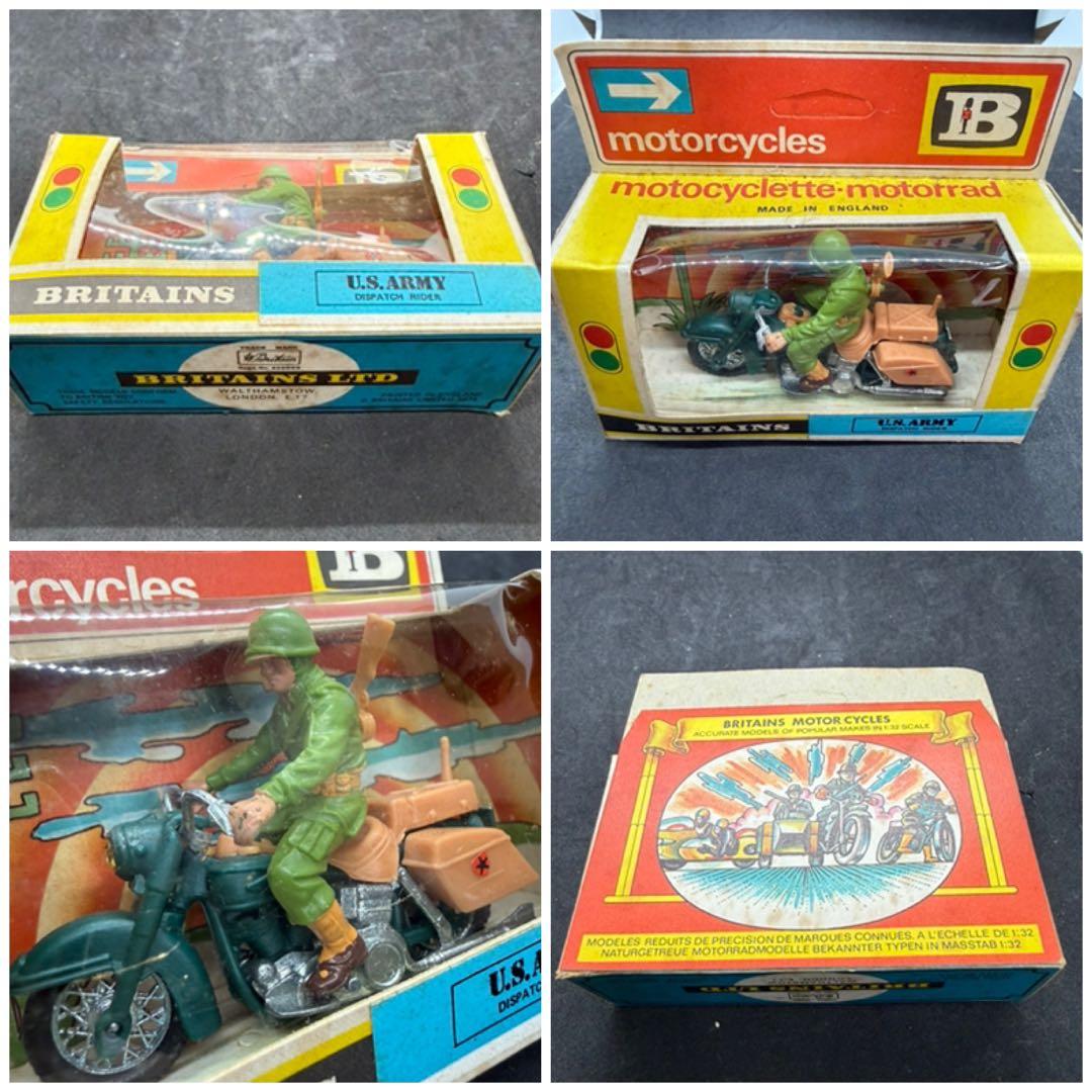 BRITAINS 英国製 モーターサイクル フィギュア 大量まとめ売り 12点