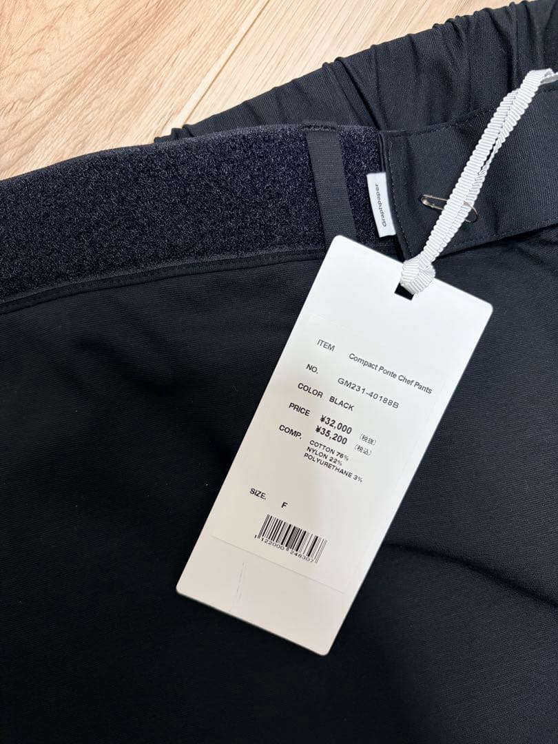 美品　Graphpaper Compact Ponte Chef Pants