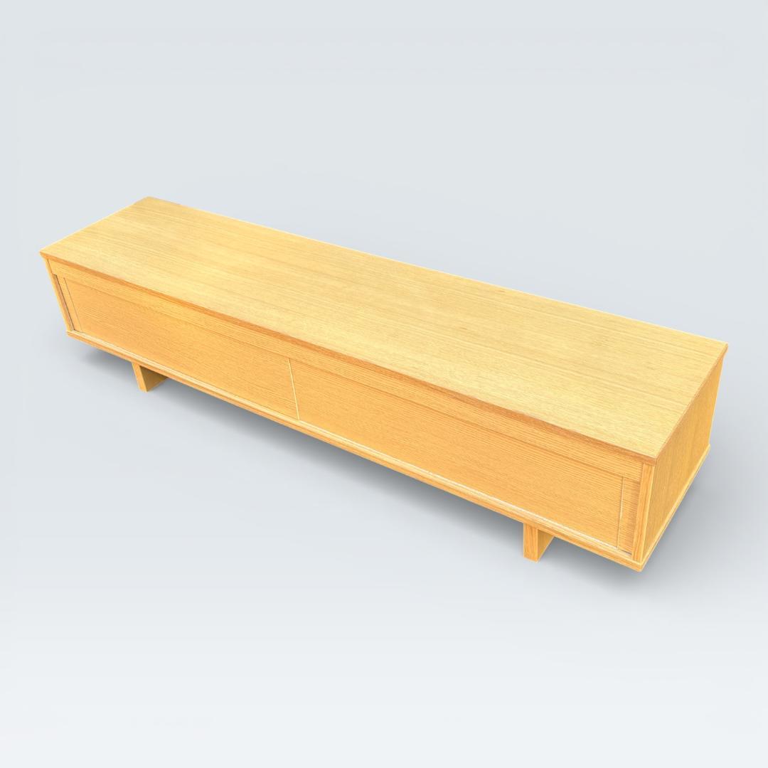 無印良品 MUJI オーク材 AVラック テレビボード 幅150cm たのメル便