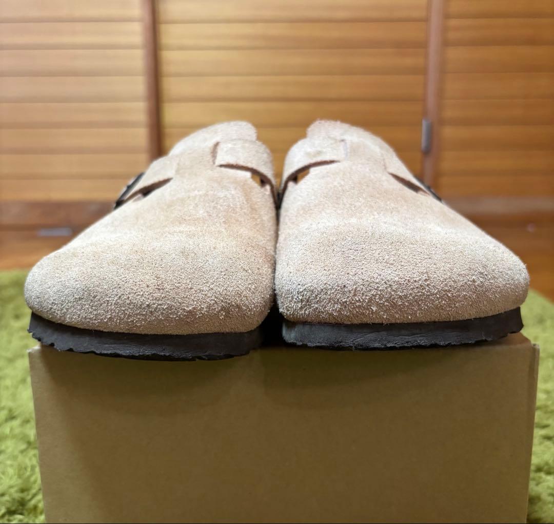 ビルケンシュトック BIRKENSTOCK ボストン ピンク 幅広39/25cm