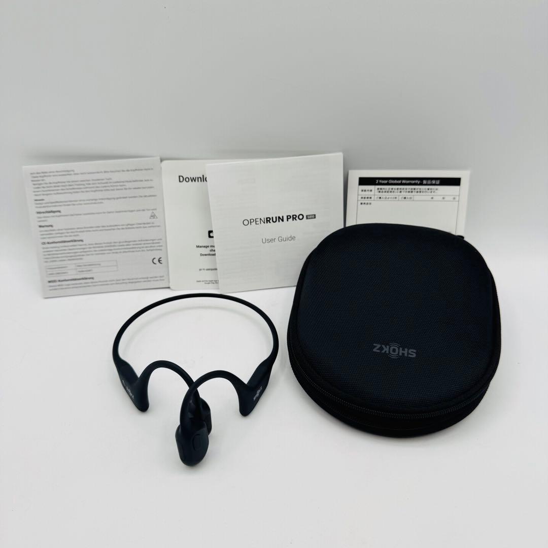 美品★Shokz OpenRun Pro ショックス オープンランプロ S810