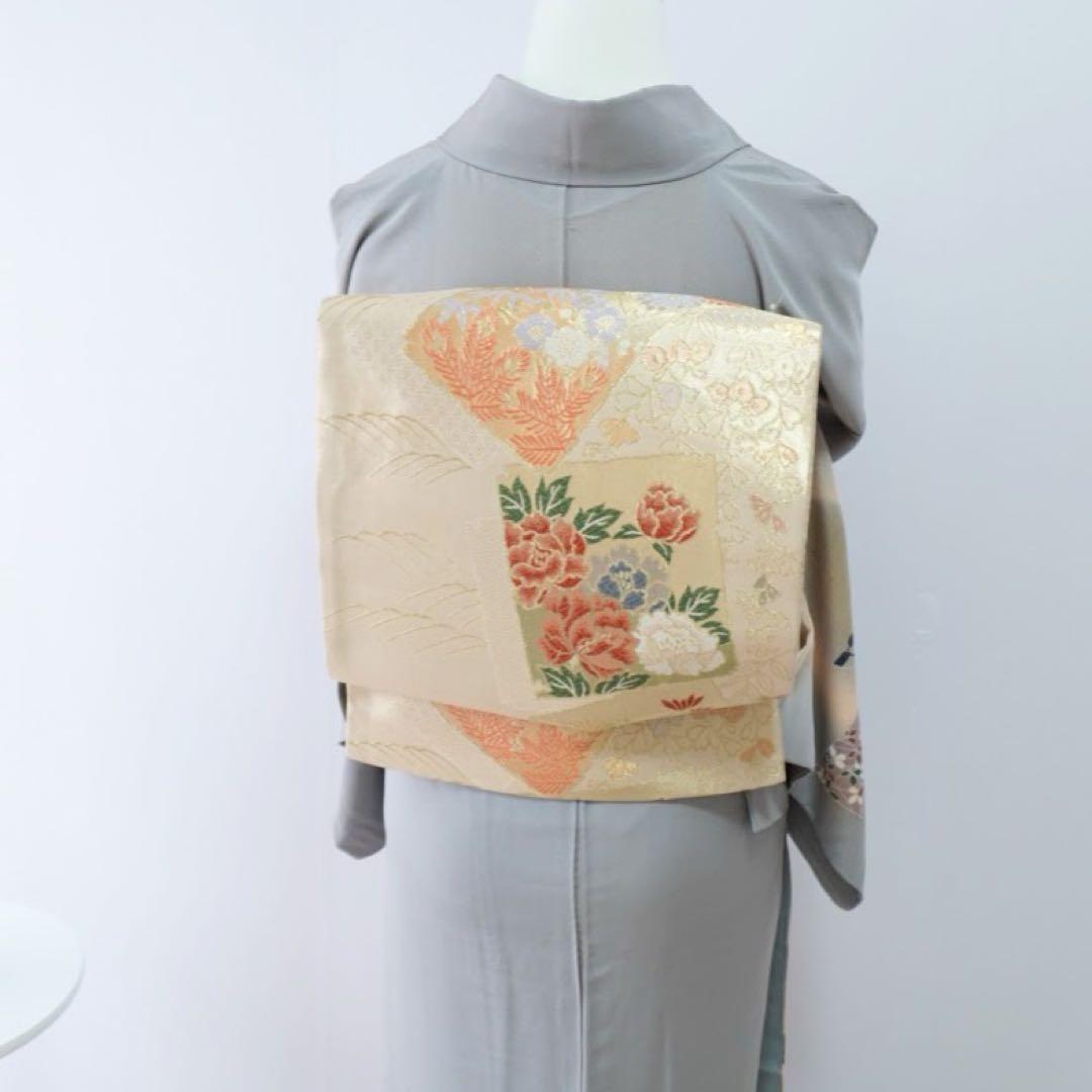 訪問着　4点フルセット 341 C 正絹 七五三 お宮参り 入学式　卒園式