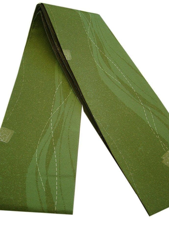 美品 鳴海 総絞り 浴衣 ロング 四寸帯 ２点 セット 綿 Ym115-A