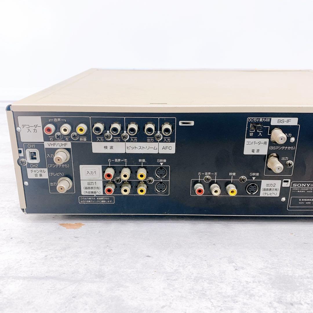 SONY ソニー DV/VHS ビデオデッキ ＷＶ-ＤＲ7