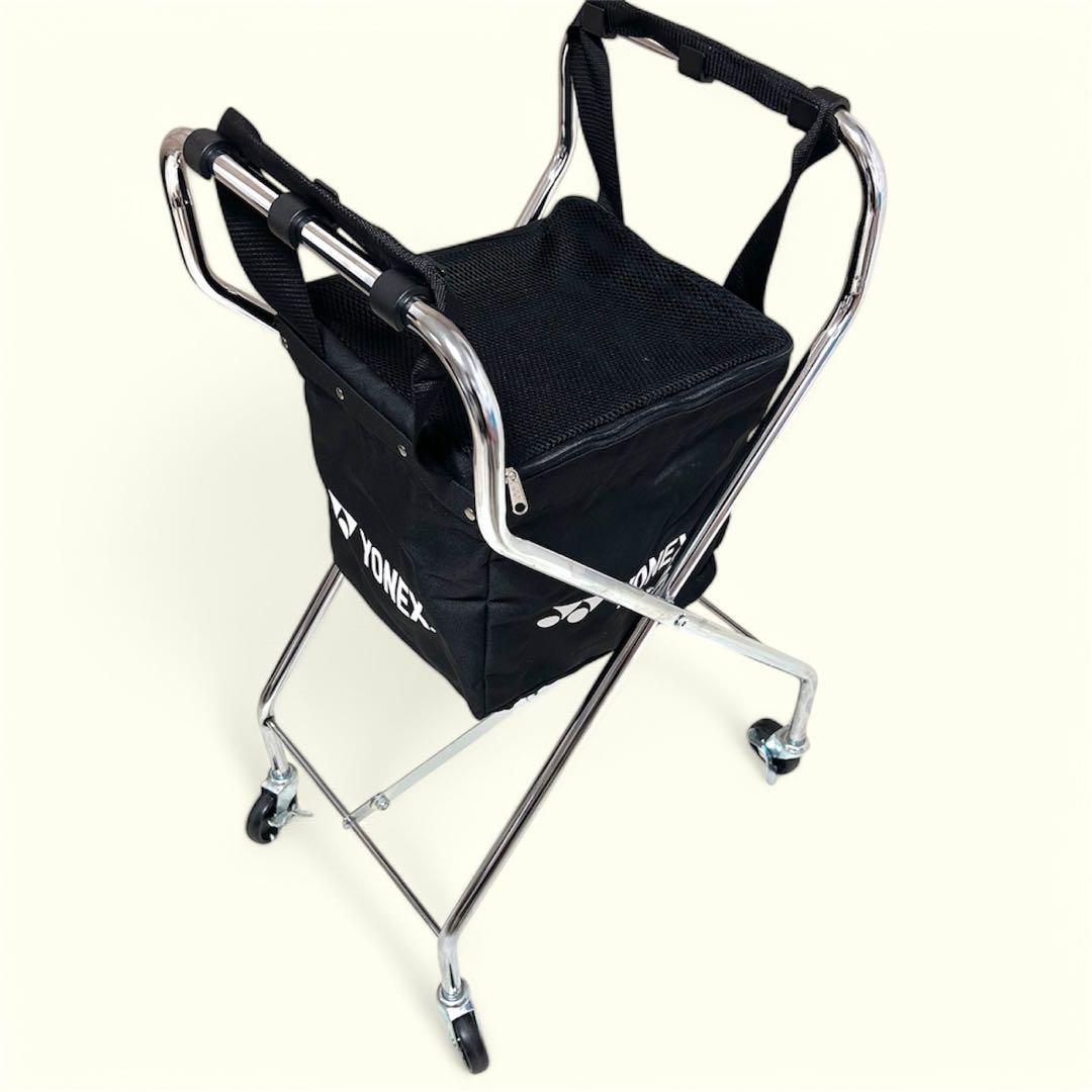 YONEX ヨネックス　キャスター付ボールキャリー　ボール入れ　ソフトテニス