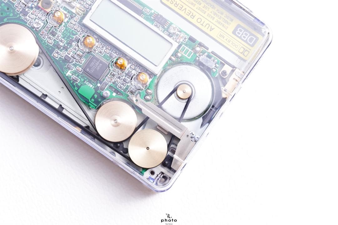 SONY WALKMAN 透明外装 真鍮製フライホイール WM-FX888