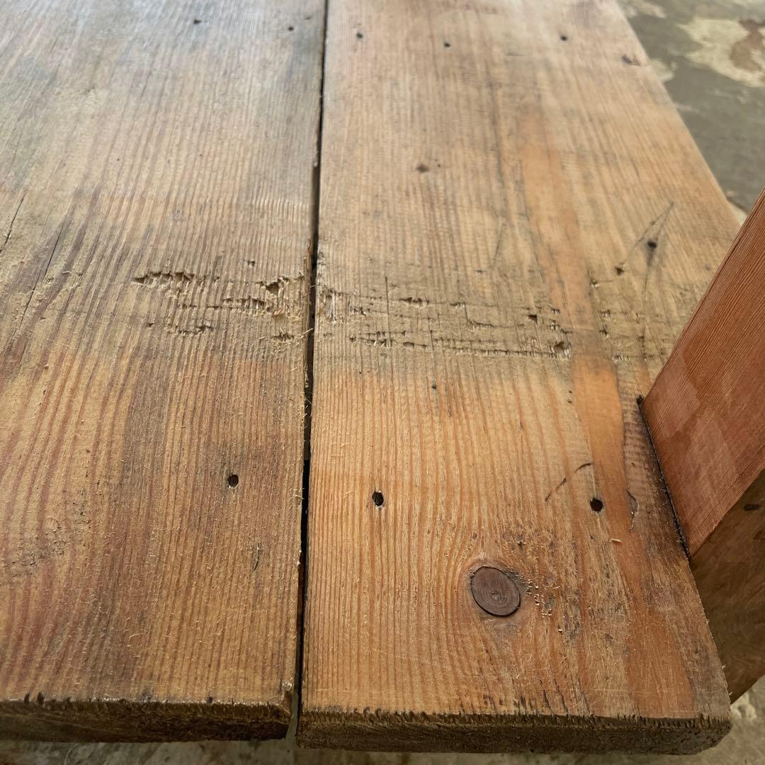 ビンテージ　キッチンカウンター　コンソール サイドボード　剥離