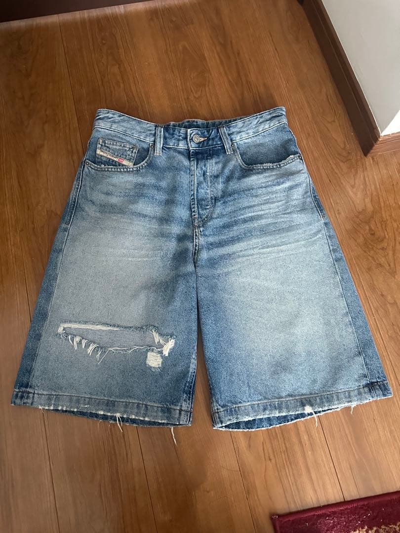 diesel De Sire ダメージ加工 ショーツ W27