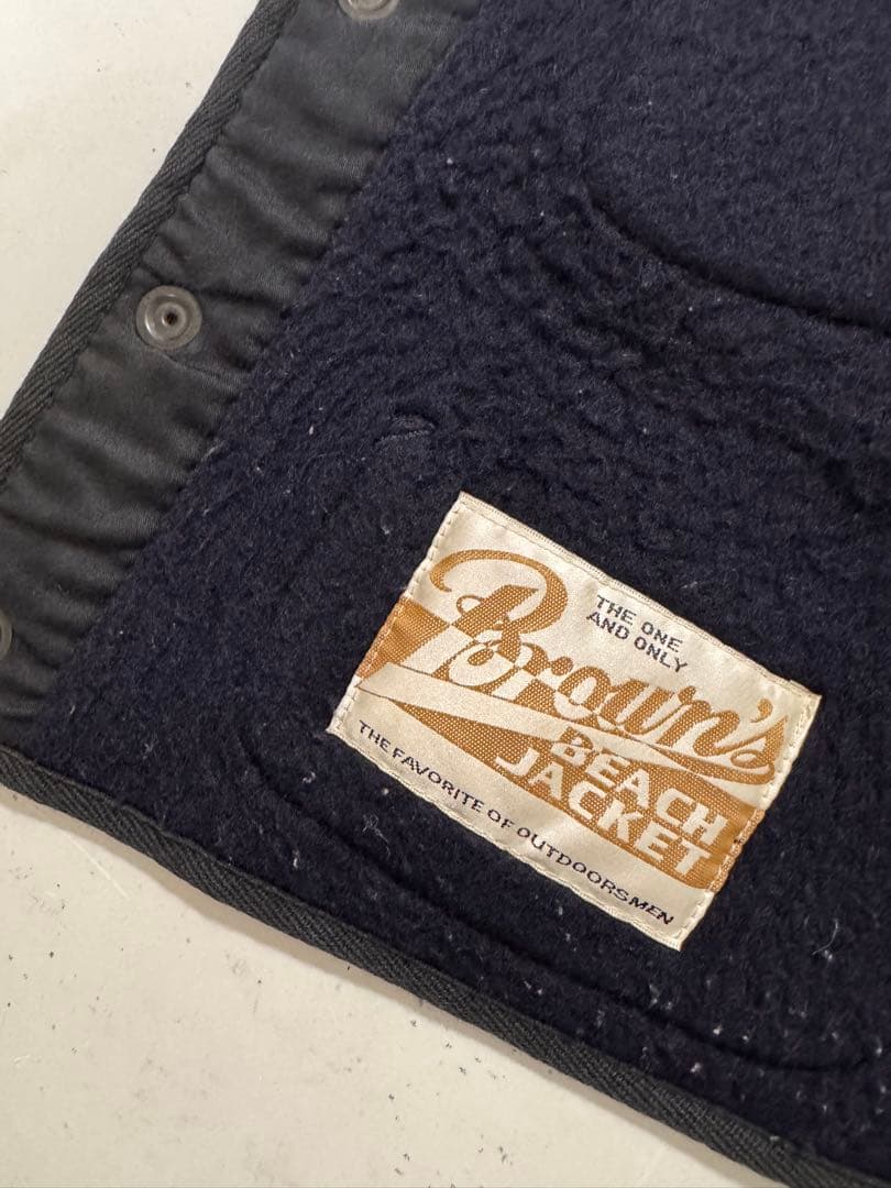 こ*う様 Brown's Beach Jacket ベスト サイズ38 ロストヒ