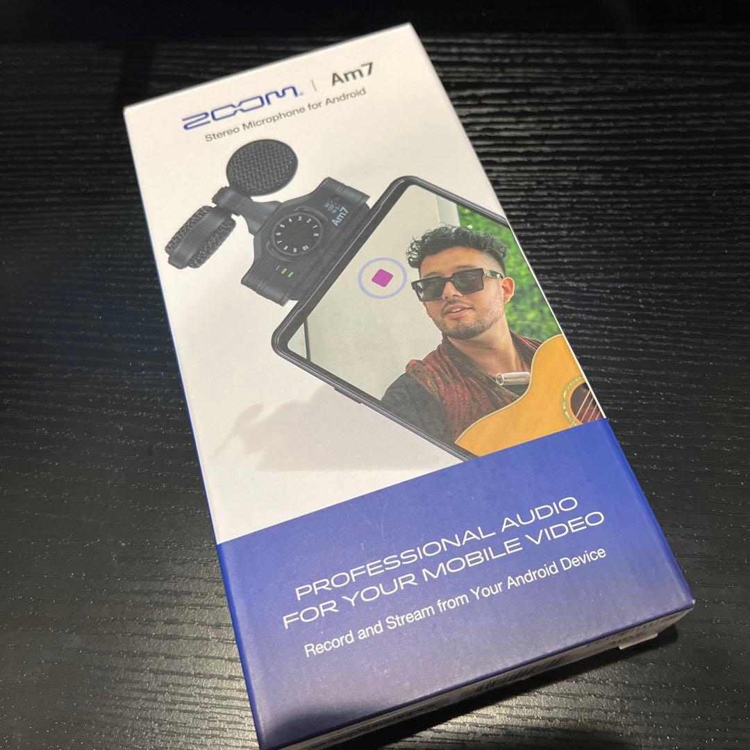 ZOOM Am7 Androidデバイス用Mid-Sideステレオマイク　配信
