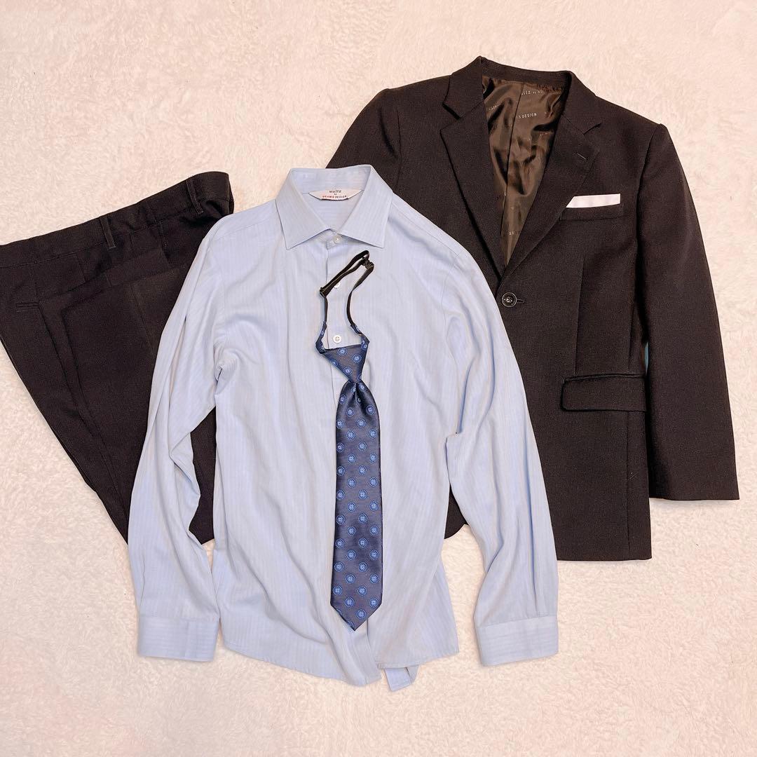 【美品】Walts by BEAMS DESIGN160男の子　スーツ４点セット