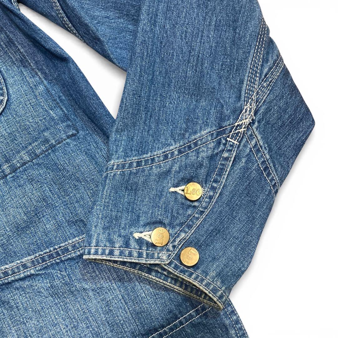 【美品】Lee 91-J 加工 デニムカバーオール ロコジャケット サイズ40