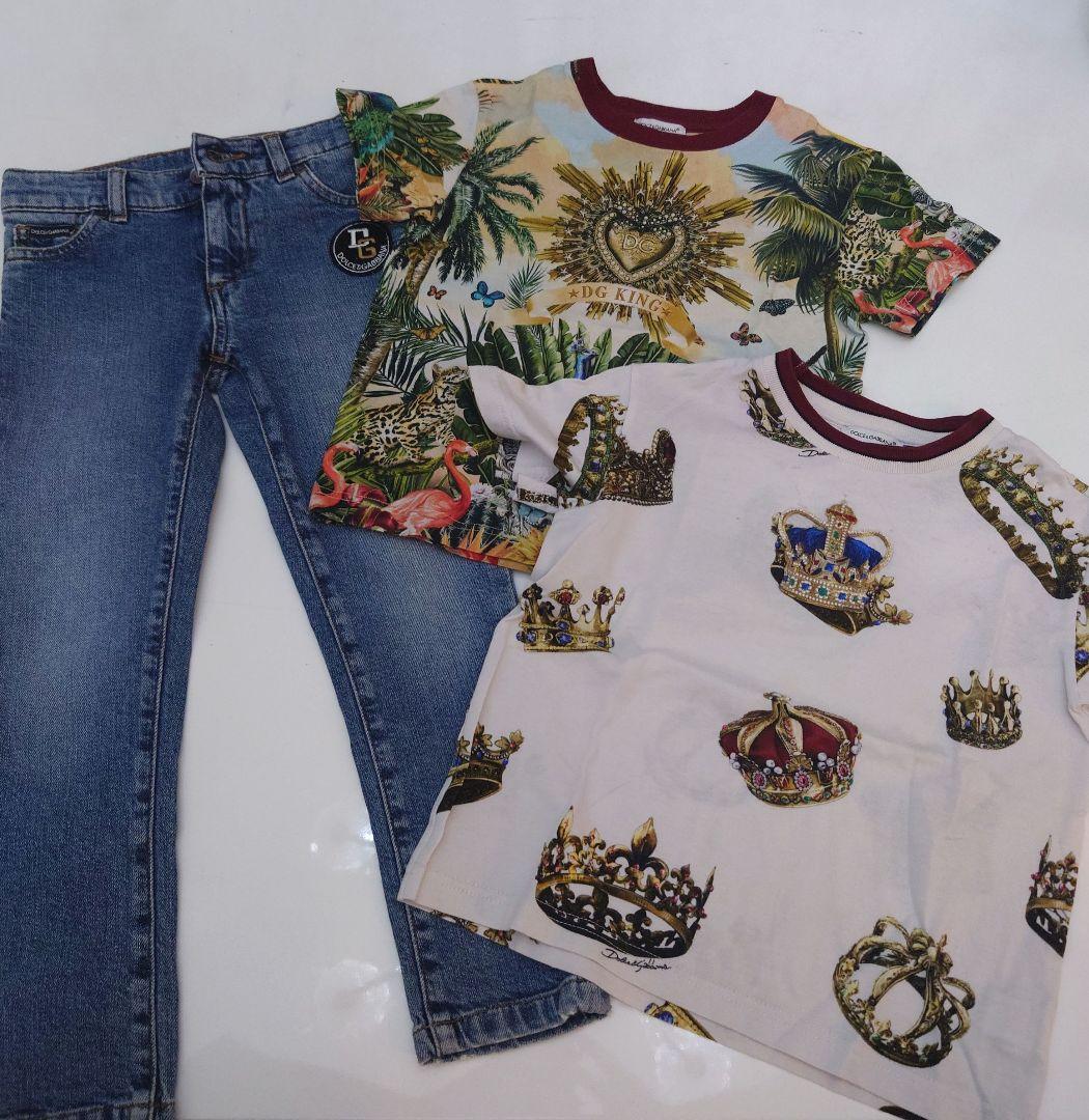 Dolce＆Gabbana Tシャツ・ジーンズ　3点セット